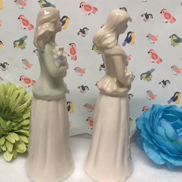MOTHER & DAUGHTER DAUGHTER-IN-LAW PORCELAIN FiGURINES LASTING RELATIONSHIP - Picture 6 of 12